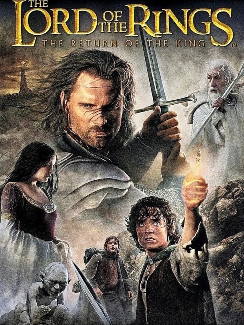 Warner Bros. The Lord of the Rings: The Return of the King. DVD New Sealed